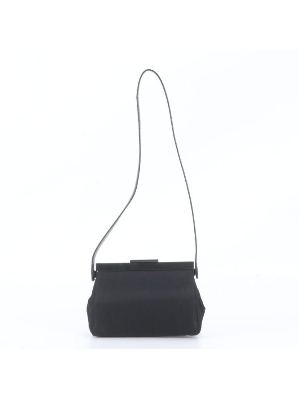 Prada Tessuto Nylon Leather Shoulder Bag Crossbody Hand Tote Black